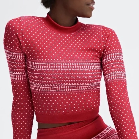 FABLETICS ACTIVE HOLIDAY TOP - Picture 1 of 2